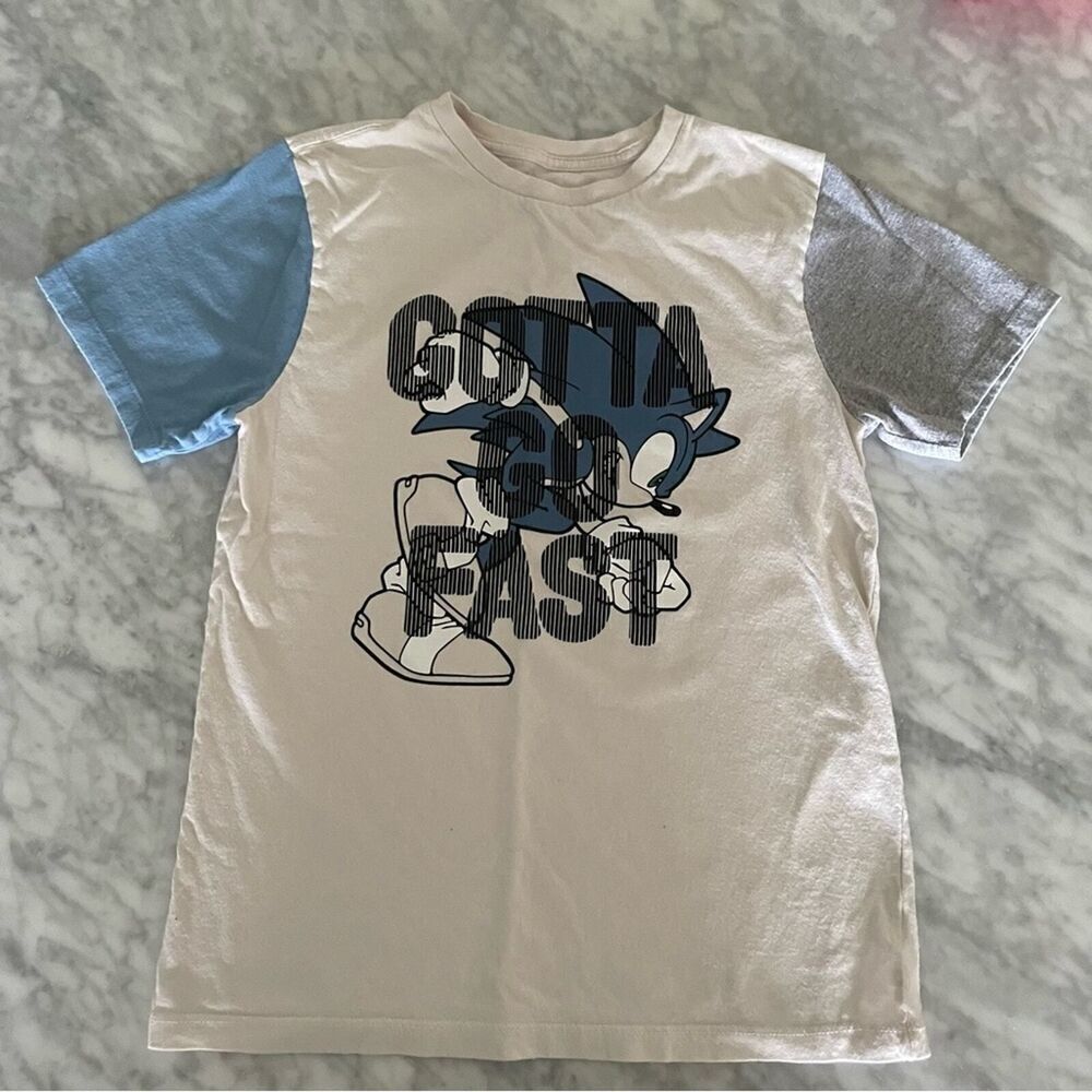 Sonic the Hedgehog Boy’s T-Shirt Size 14 - Picture 4 of 9